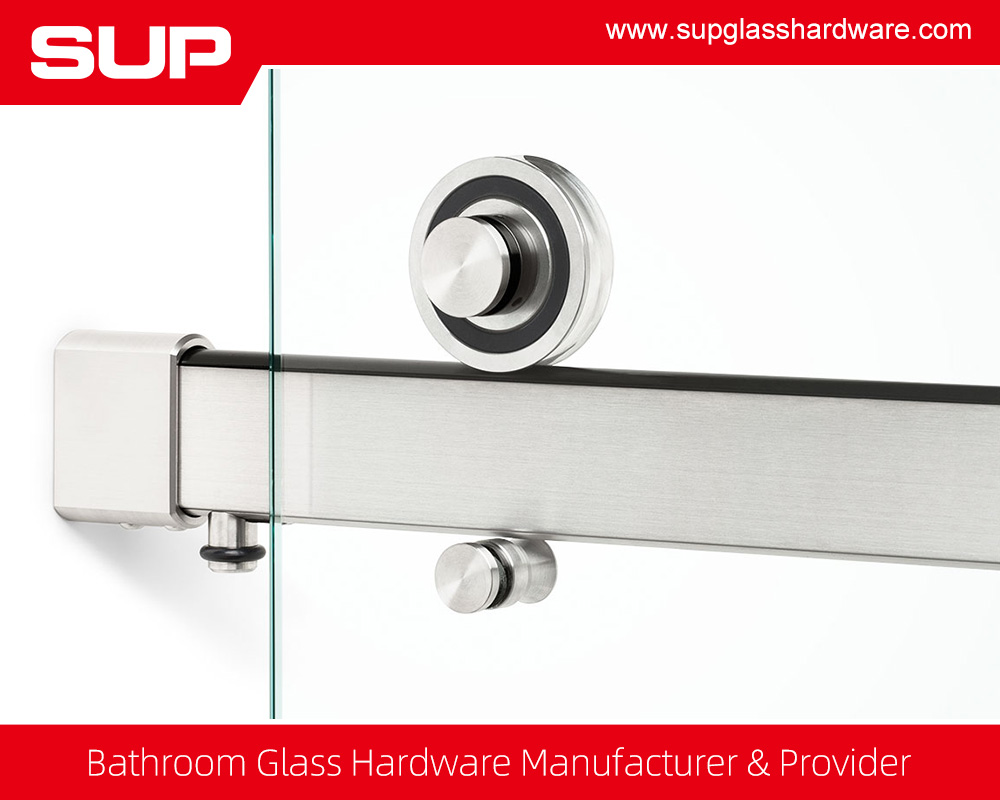 SUP sliding shower door glass hardware kit: Multiple Solution Available