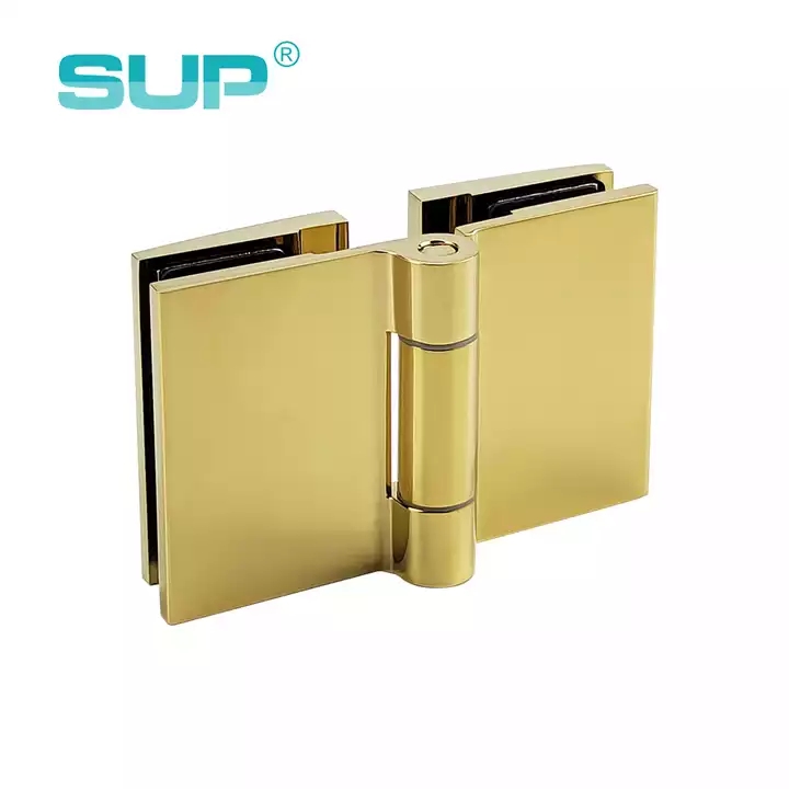 180 degree glass to glass brass shower door hinge italy design, glass door hinge, glass to glass hinge GHWC112