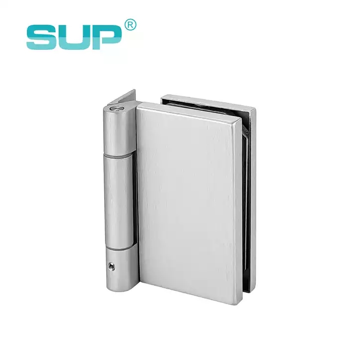 Cheap but good quality aluminium glass pivot door hinge, aluminium glass door hinge, glass to wall hinge WH-07